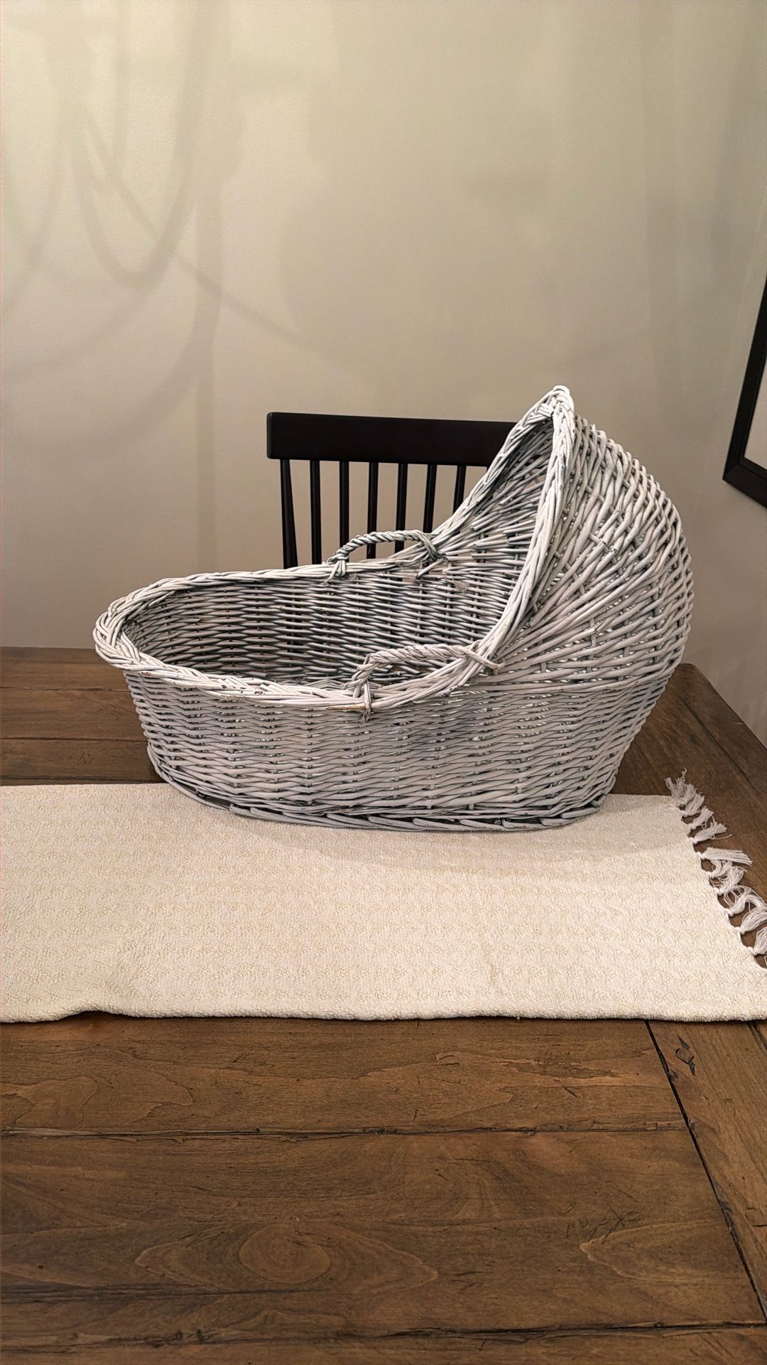 Wicker Baby Bassinet