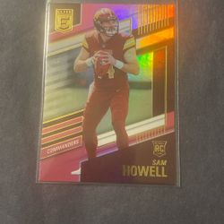 Sam Howell Rookie 2022 Elite Pink #104