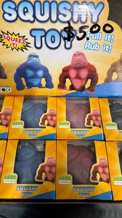 Squishy stretchy gorilla