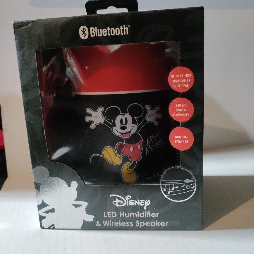 Disney Mickey Mouse LED Humidifier & Speaker