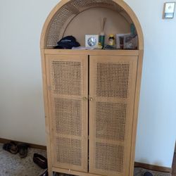 Woven Arched Cabinet From Target