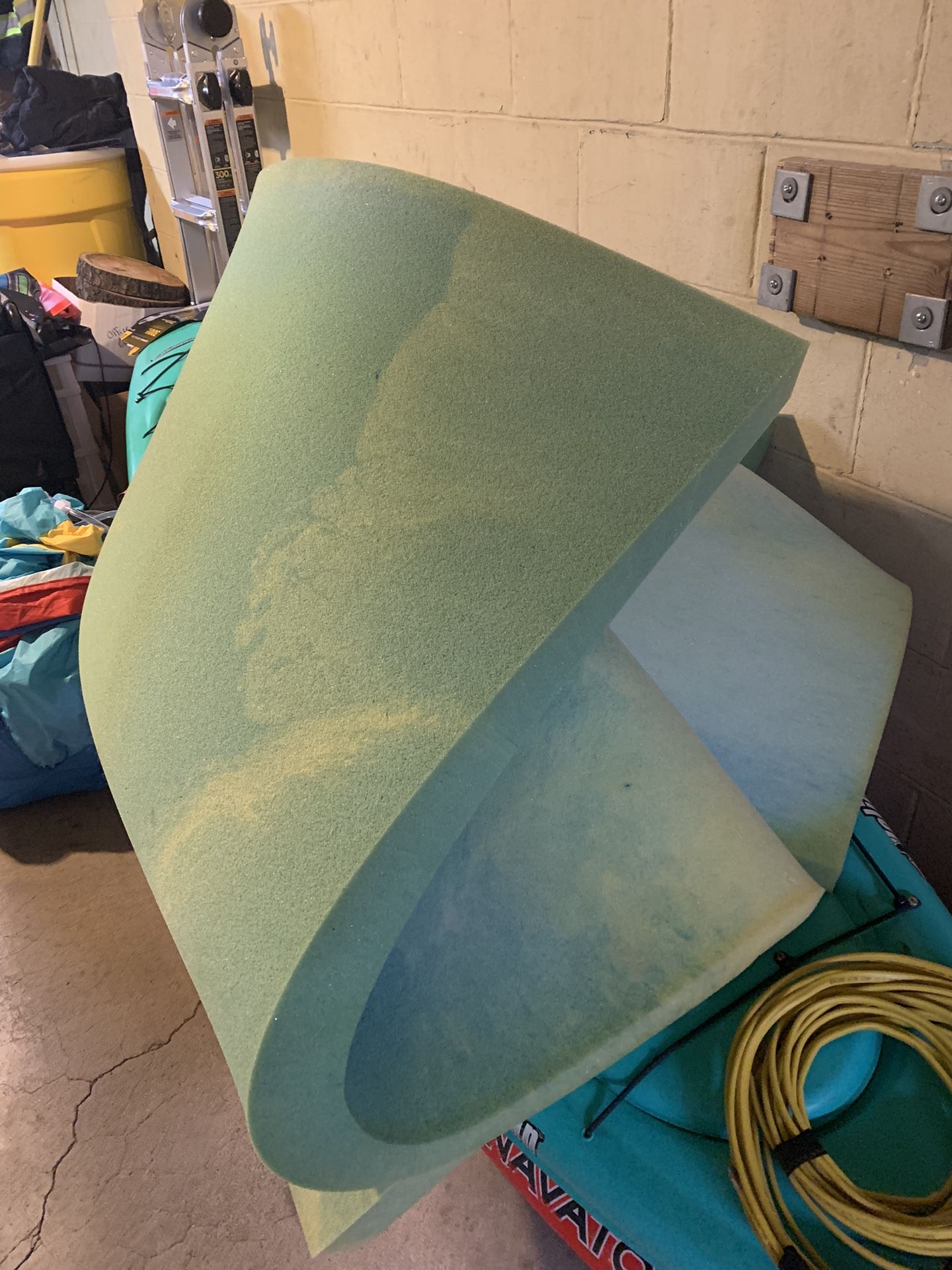 4in Memory Foam pad