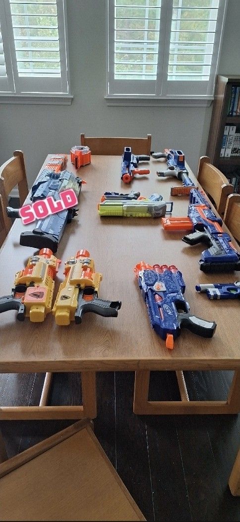 My Old Nerf Gun Collection