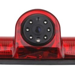 Misayaee Third Roof Roof Brake Lamp Camera Brake Light HD Rear View Parking Camera for NV 1 3500 NV Cargo Van (2012-2019) Transporter


