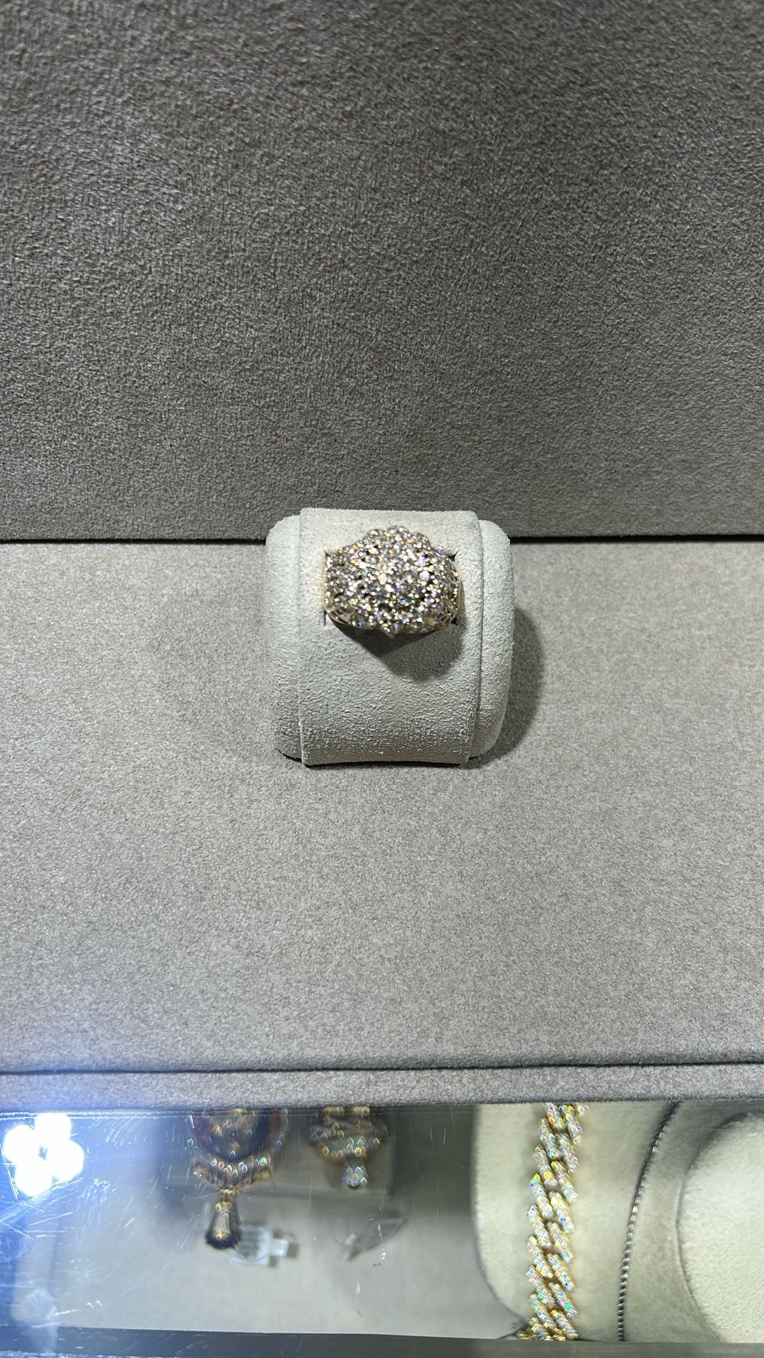 Mens Gold Diamond Ring