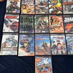 PS2 16 Games 