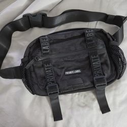 Private Label Black Camo Waist Bag
