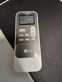 LG portable AC. 8000btu with remote and added continuous drain system.