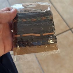 6x Handmade Bracelets For Women And Men, Adults And Youth Brand New 