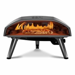 Ooni Koda 16 Propane Gas Pizza Oven – 16" Gas Powered Outdoor Oven with 28 mBar Regulator and Gas Hose, Gas