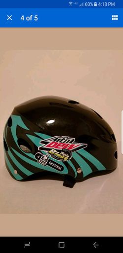 Mountain Dew Baja Blast Helmet