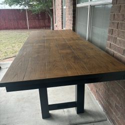 Table with no chairs