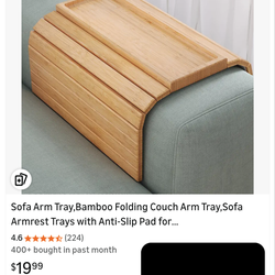 Sofa Armrest Tray