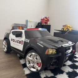 Electric Ride On 2 Seater Police Car