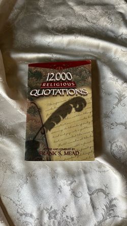 Book - 12,000 Religious Quotations