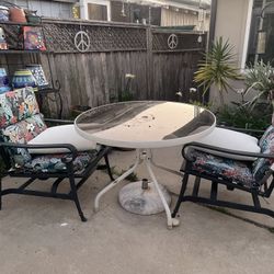 Outdoor Chairs And Table