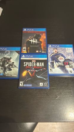 PS4 Video games- $10 each