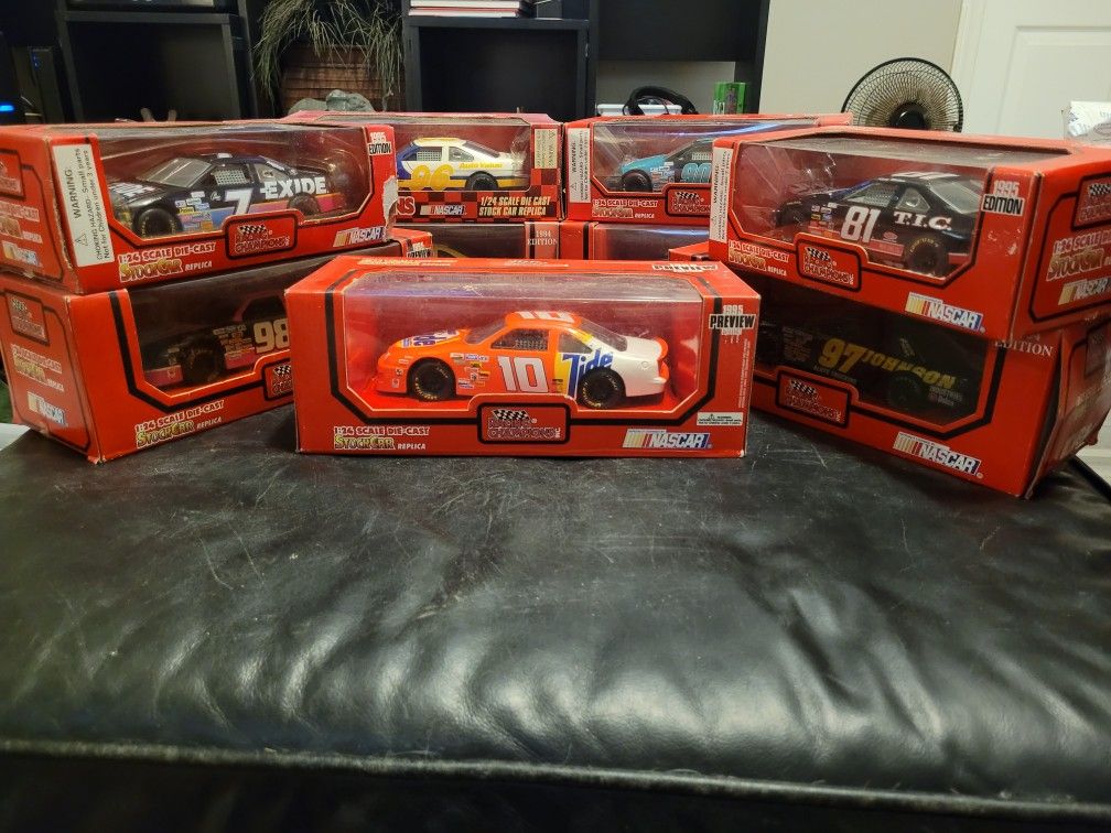 Lot Of 9 Nascar Collectibles