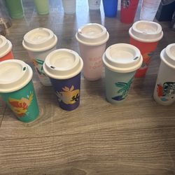 Starbucks hot cups $3 each