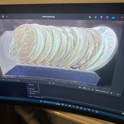 1oz Coin Holder( Holds A Total Of 10 Coins)