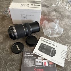 (Open Box) Canon EF-S 55-250mm F/4-5.6 IS II Telephoto Zoom Lens #2