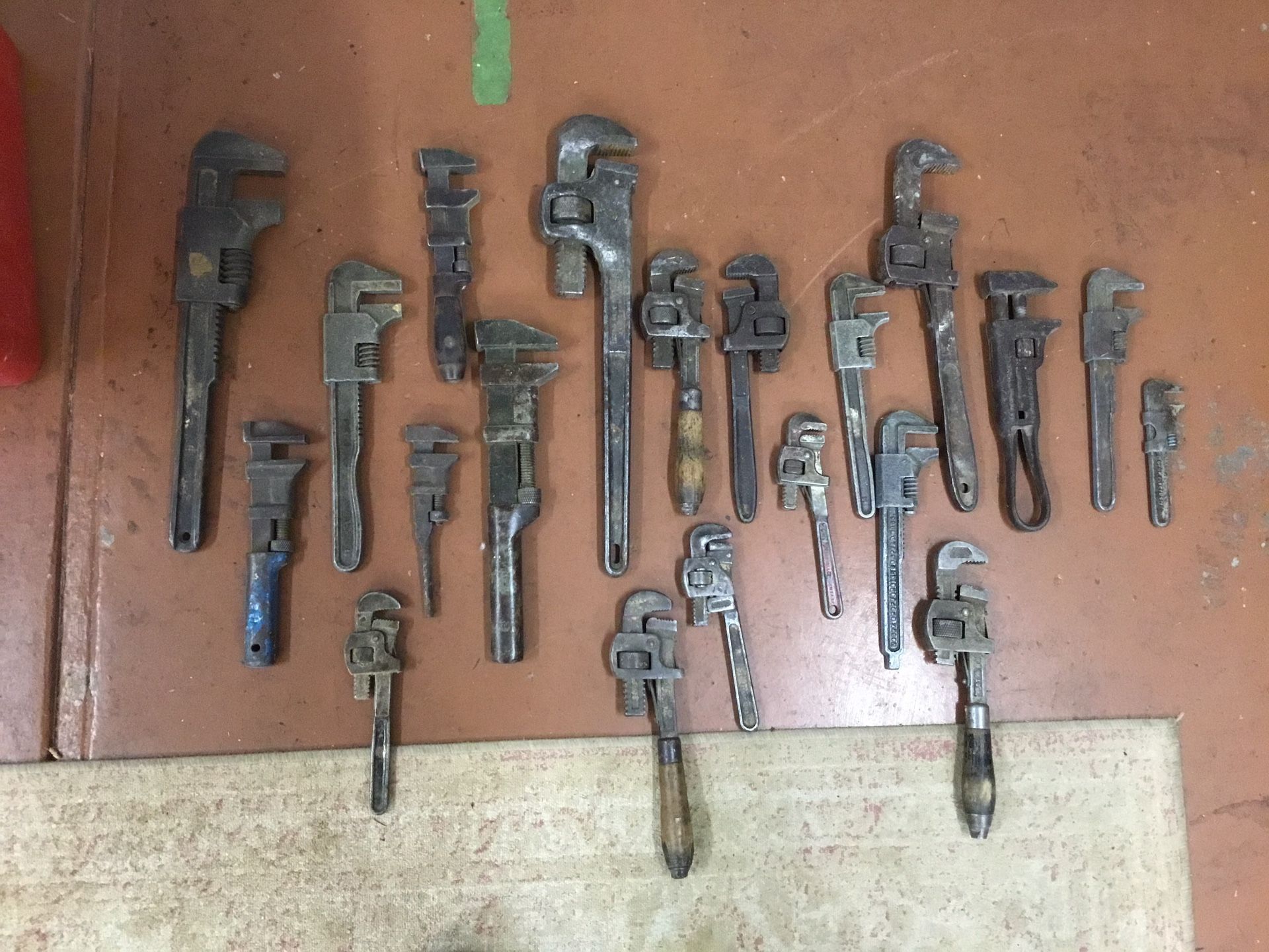 Old Pipe Wrenches Make Offer
