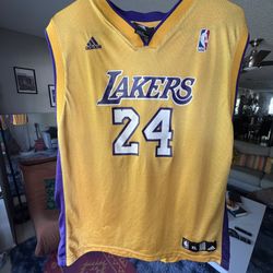 Authentic Kobe Bryant #24 Lakers Jersey – Adidas, Size XL