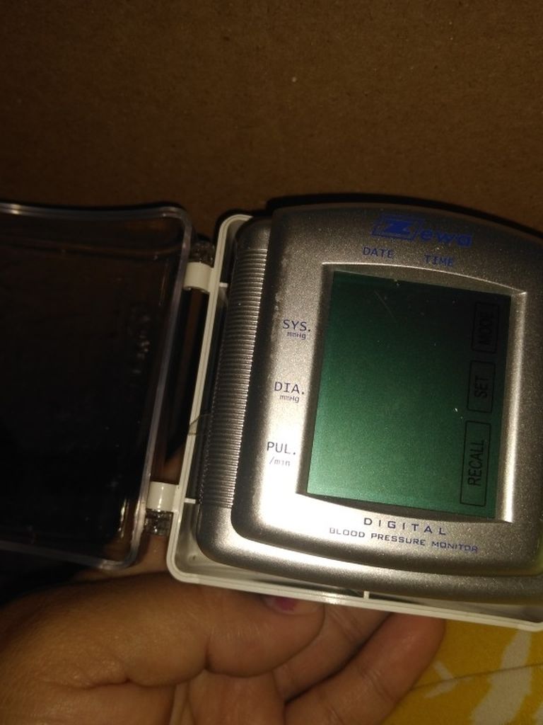 Wrist Monitor With Case