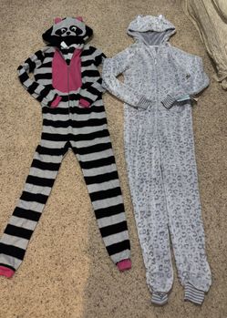 Big Kids Onesie Pajamas XL 14-16