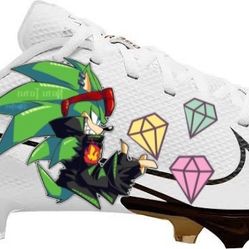 Sonic Custom Paint Cleats 