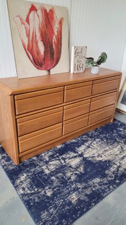 SPACIOUS 9 DRAWER DRESSER