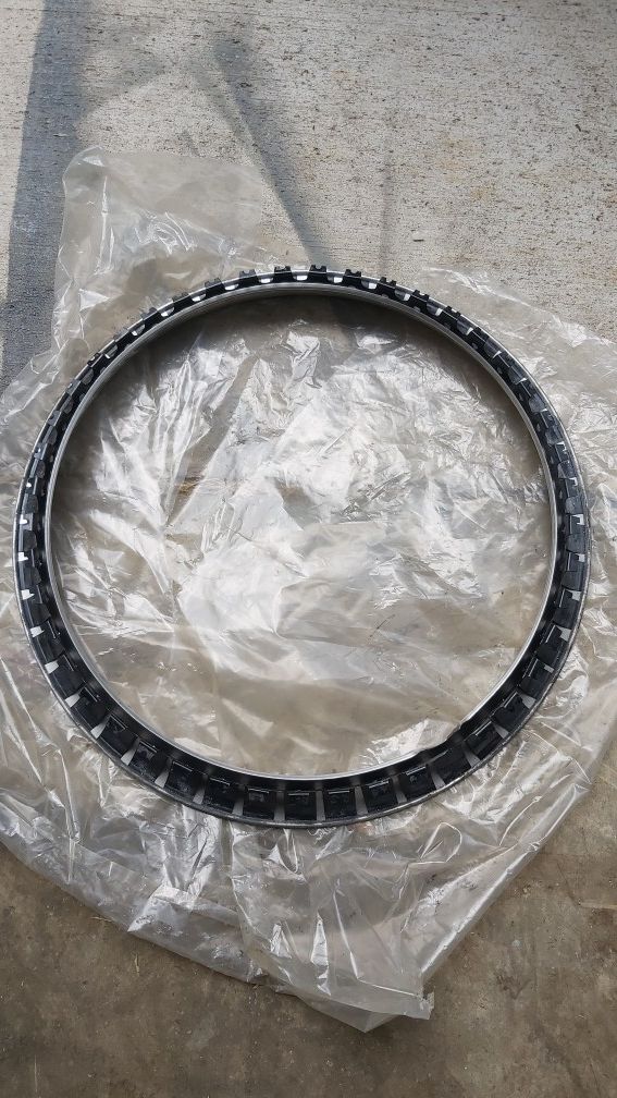 CHEVY IMPALA 9C1 POLICE 16" TRIM RINGS STEEL WHEEL HUB CAPS BEAUTY BAND WHEEL RIMS X1 Only 1