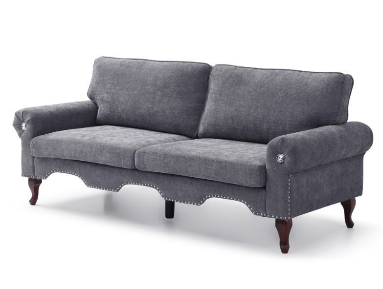 Convertible 3-in-1 Velvet Sofa Bed, Sleeper Loveseat Chaise Lounge with Adjustable Backrest for Living & Small Spaces (Beige)