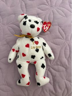Ty Beanie Babies “Las Vegas” Bear with Tags – 2005 Collectible