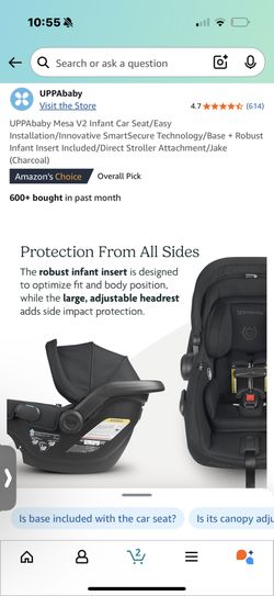 UPPAbaby Car Seat With Base