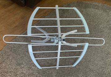 Attic TV antenna