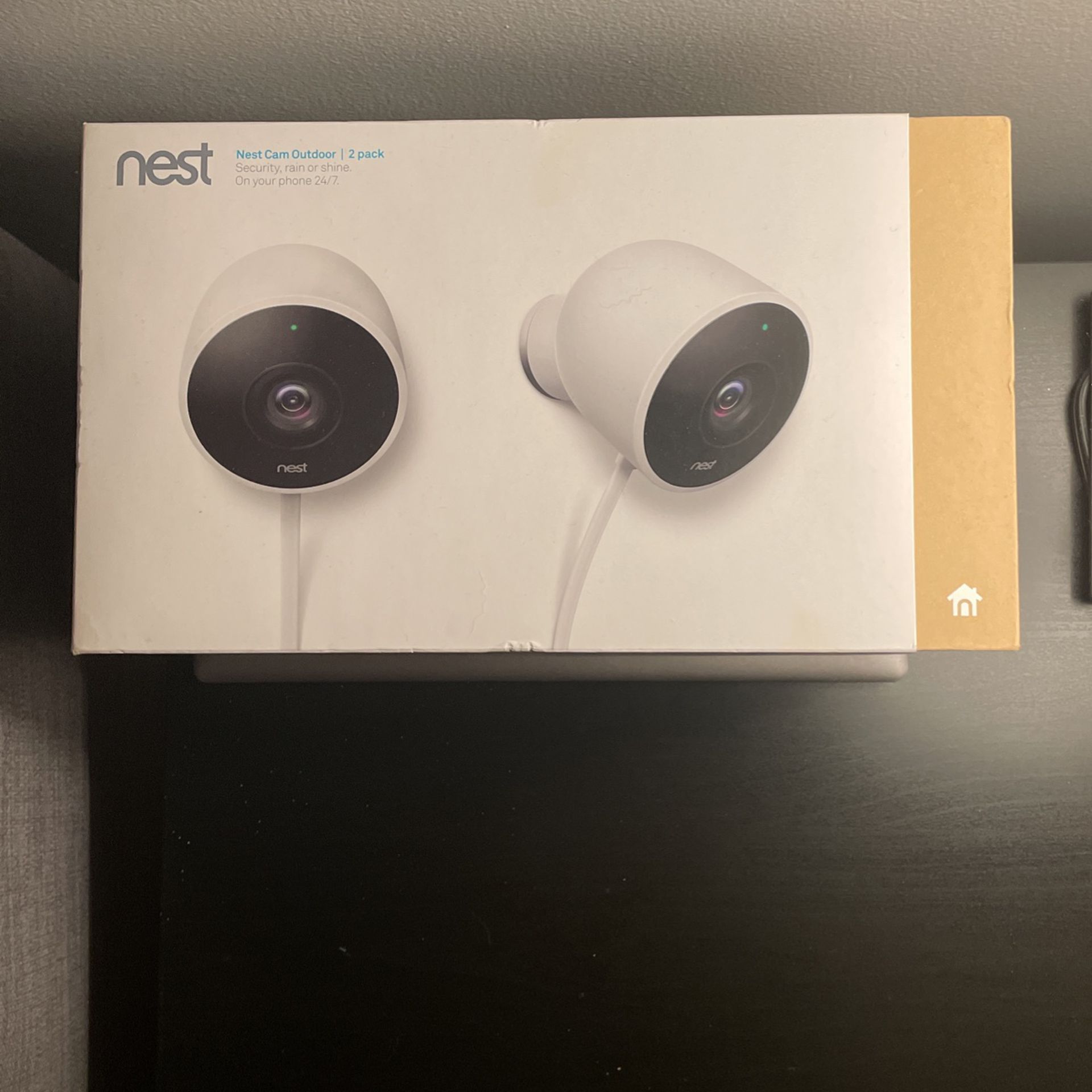 Nest Outdoor Security Cameras 2 Pack 