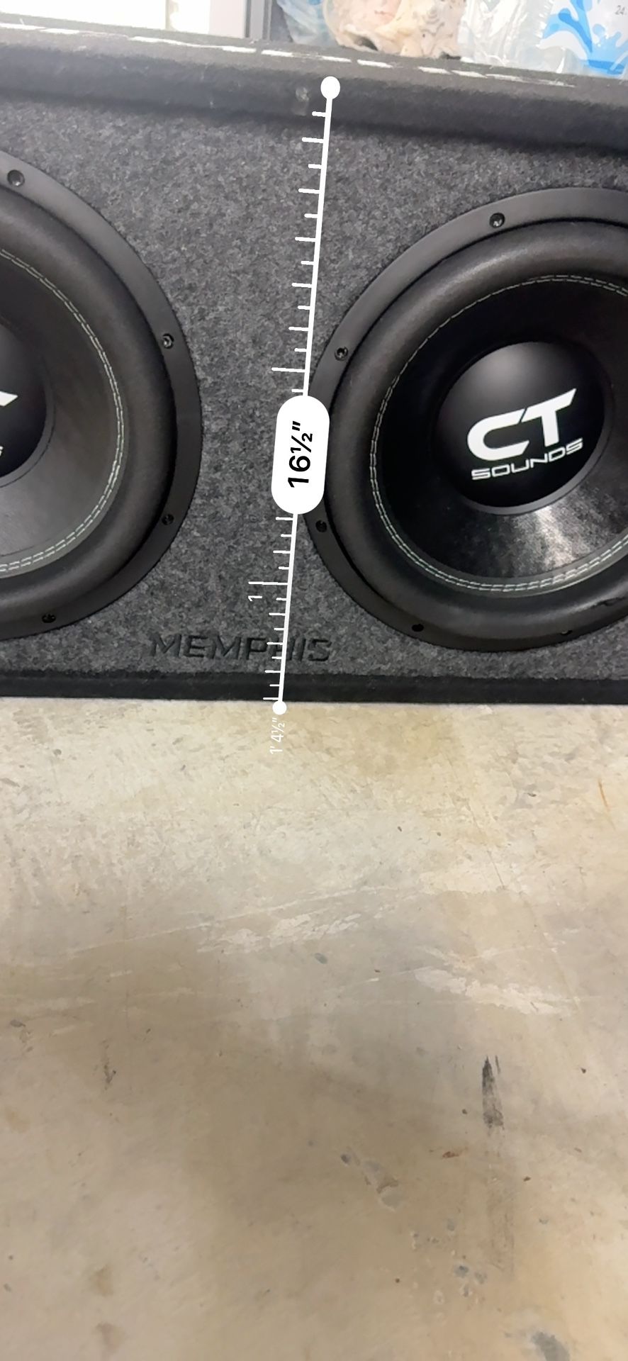 Sub Box W/subs