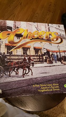 Cheers 1992 Vintage TV Classic Trivia Game