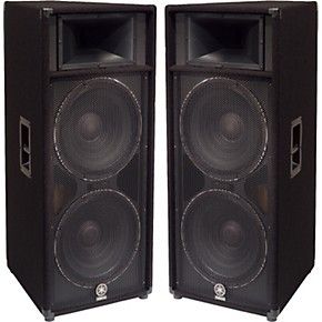 **(2) Yamaha C215V Concert Speakers.