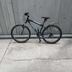 Trek Mountain Bike – 26” Wheels. With Bike Rack