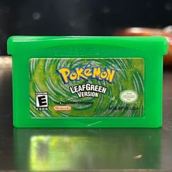 Pokemon LeafGreen GBA