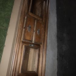 Dresser /entertainment  Center Plus Wardrobe  