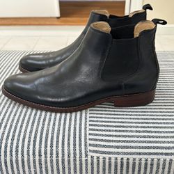 Men’s Black Leather Chukka Boot Size 12