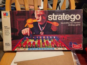 Stratego Board Game Milton Bradley Vintage
