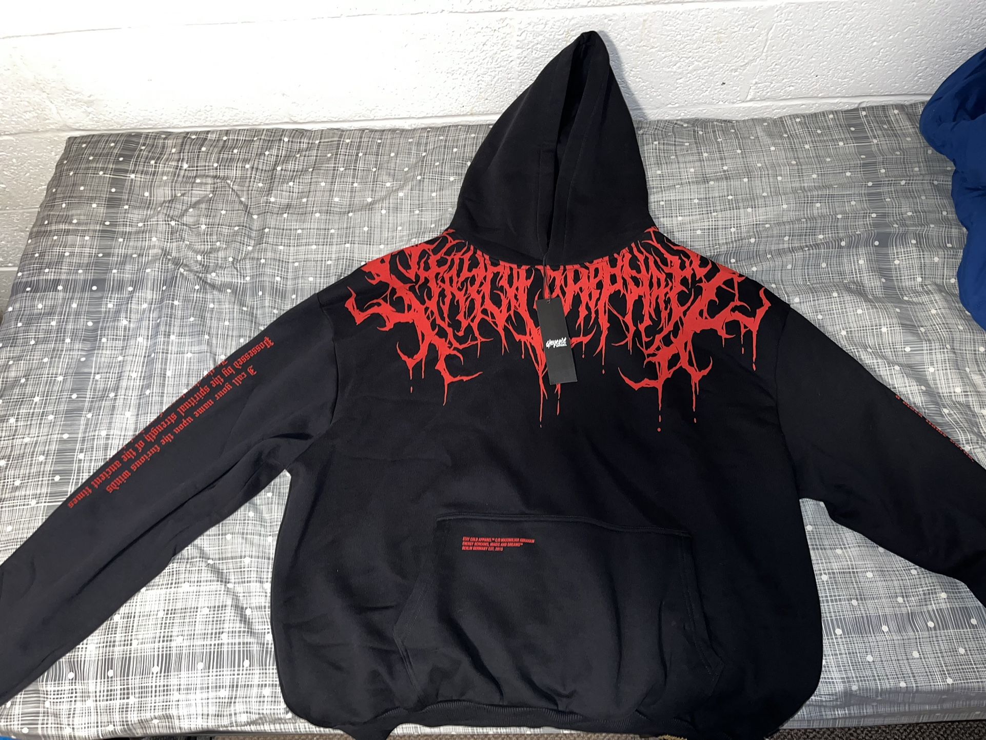 Stay Cold - REIGN OF BLOOD - HEAVY OVERSIZED HOODIE 400GSM