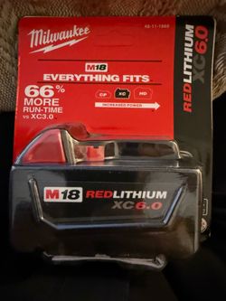 🔴Milwaukee 6.0 Battery🔴