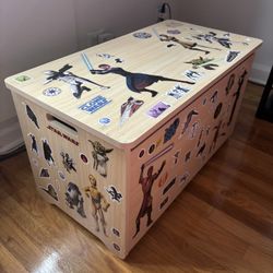 Wooden Toy Chest/Box