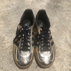 Adidas Gucci Gazelle Metallic Gold Men Shoes Size 10.5 Like New