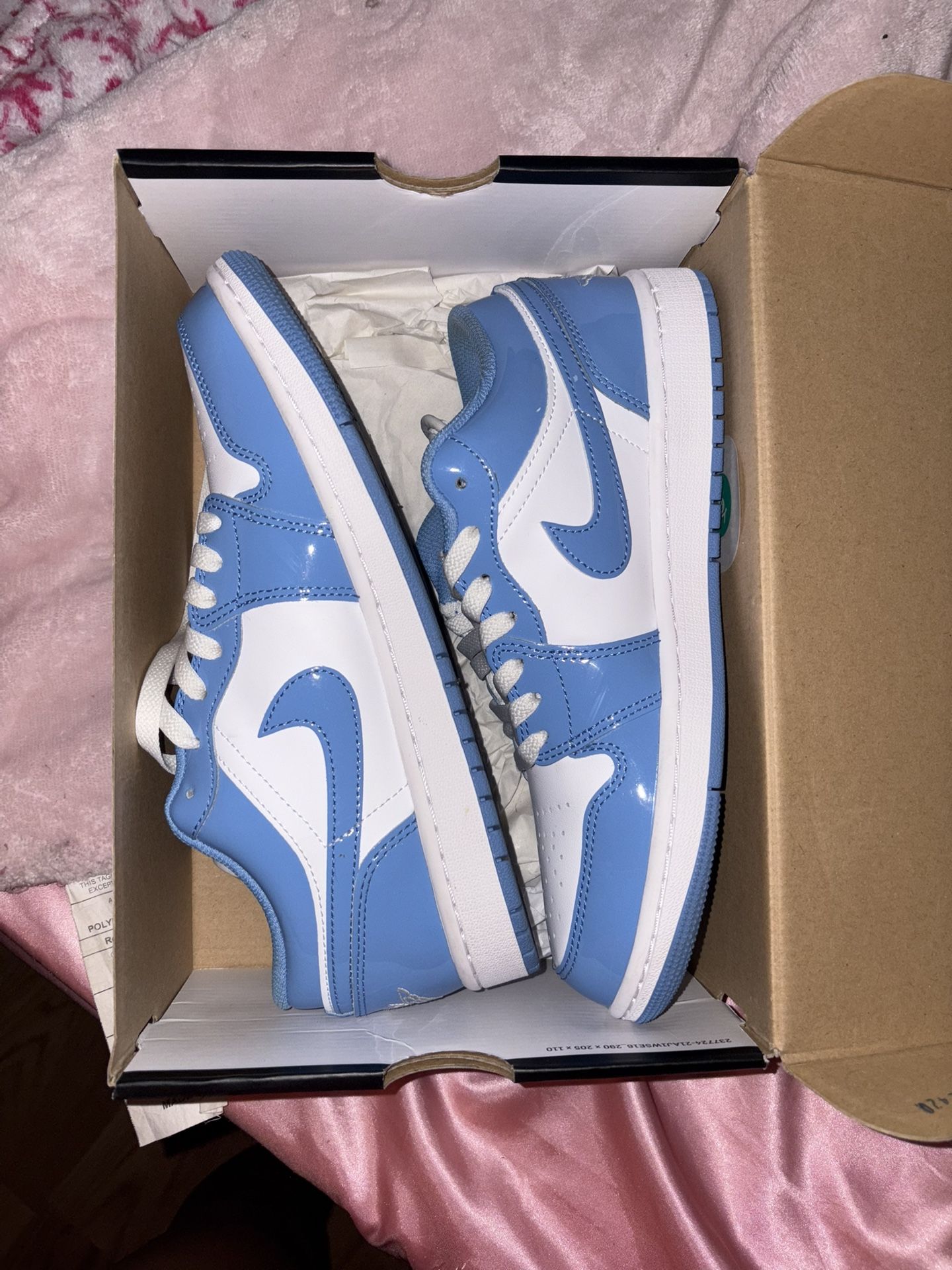 Air Jordan 1 Low White/ Legend Blue